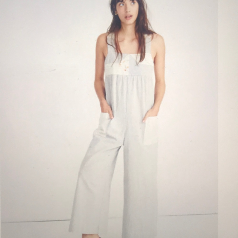 Madewell x Patchwork jumpsuit size extra small